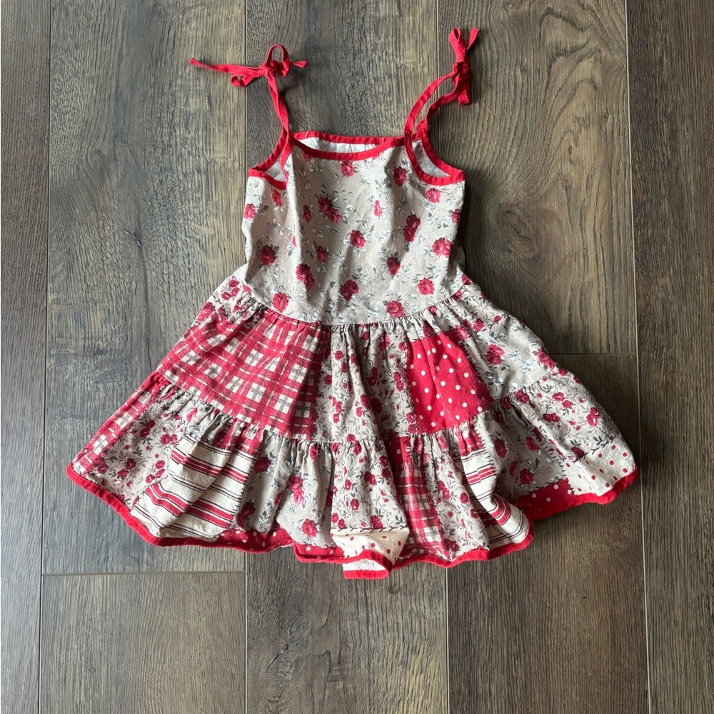 Baby Floral Patchwork Dress